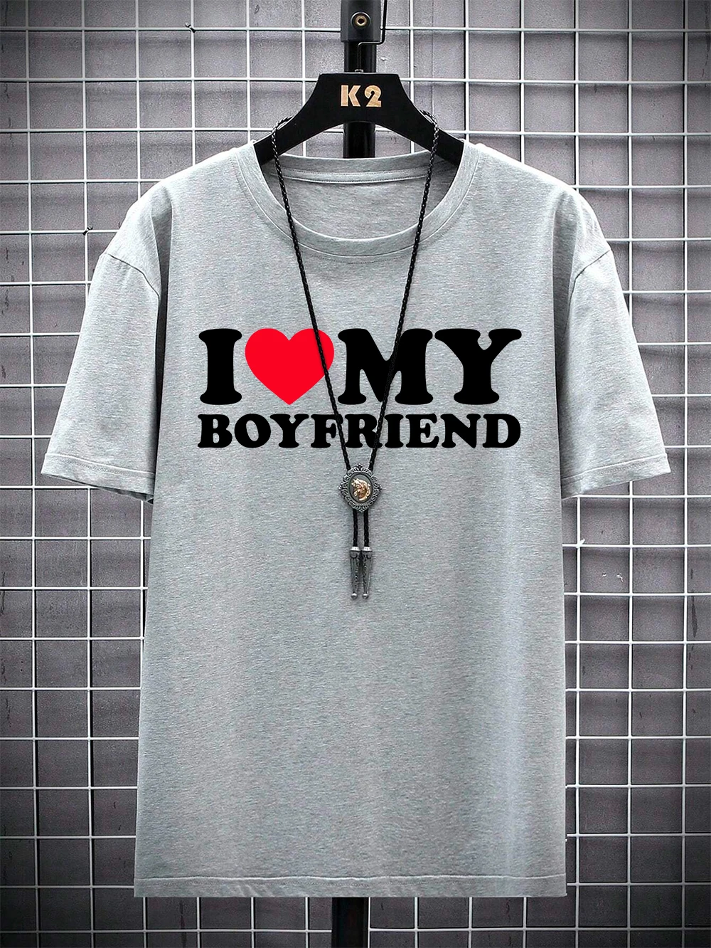 I Love My Girlfriend Clothes I Love My Boyfriend T Shirt Men So Please Stay Away From Me Funny BF GF Cotton Couple Gift Tee Tops