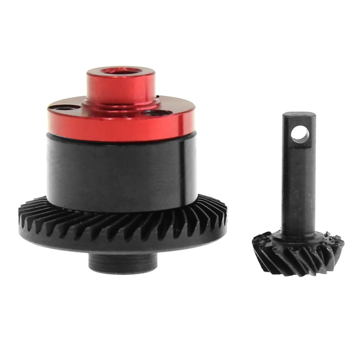 Baa-caixa diff de metal engrenagem diff 39t engrenagem de entrada 15t para traxxas 1/16 e-revo rally summit slash rc peças de atualização de carro