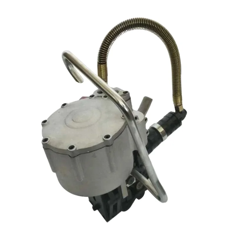 Heavy-duty high-tension steel strip clamping device, pneumatic combined steel strip strapping machine