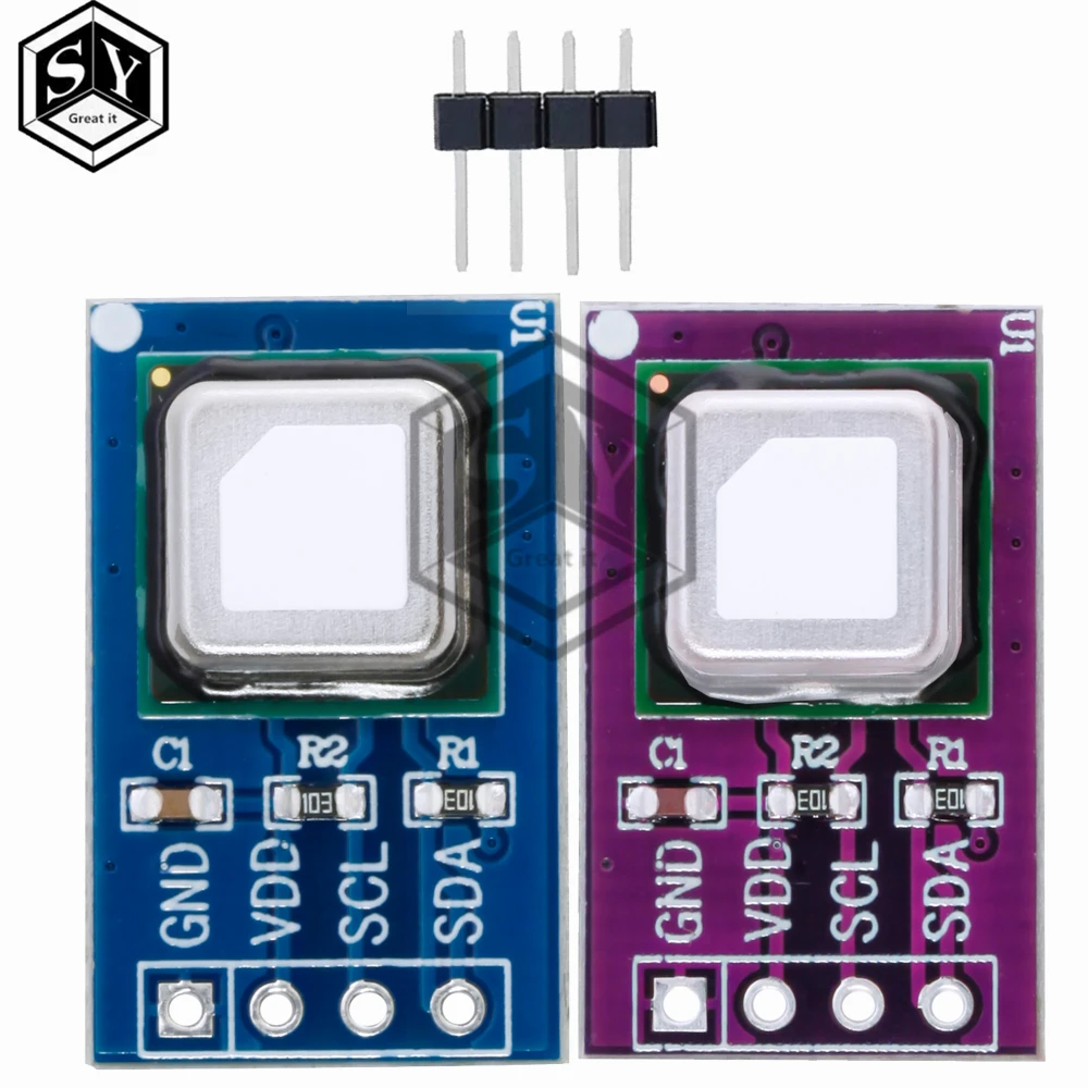 SCD41 SCD40 Gas sensor Module Board detect CO2 temperature and humidity 2-in-1 I2C communication sensor Module Board