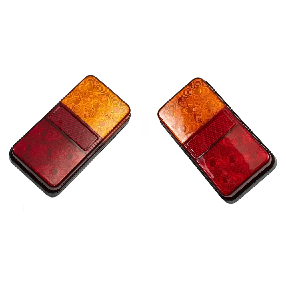 

2 PCS 12V LED Tail Light Taillight Turn Signal Indicator Stop Lamp Rear Brake Light For Car Boat Truck Trailer Caravan