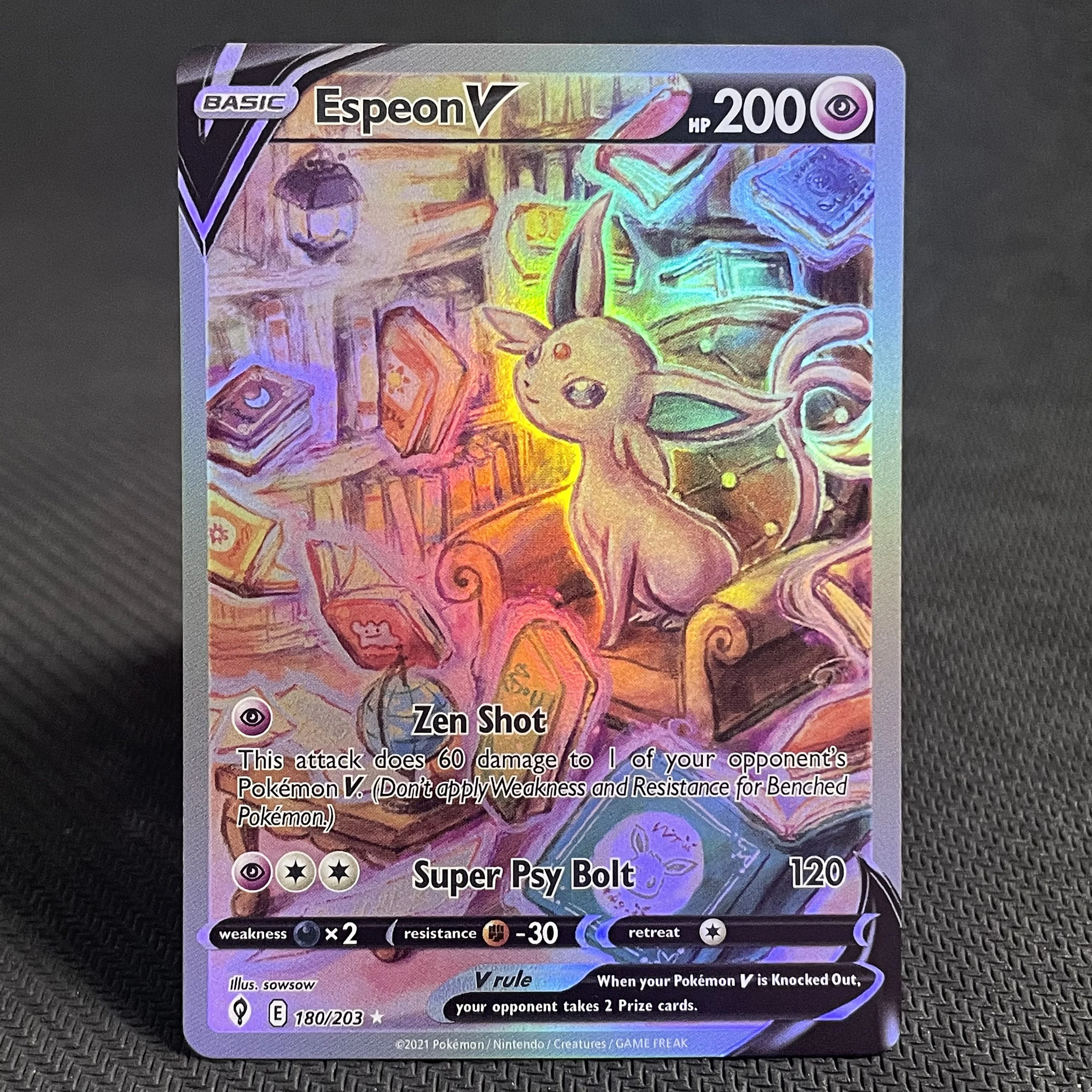 PTCG Proxy V مجموعة بطاقات TCG Entei Leafeon Palkia Pikachu v TG16/TG30 كامل الفن هولو نادر للغاية لتقوم بها بنفسك بطاقة PKM للأطفال هدايا