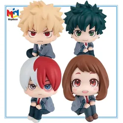 In stock Bandai Original MegaHouse LookUp My Hero Academia Midoriya Izuku Bakugou Katsuki Figures Collectible Model Doll Toys