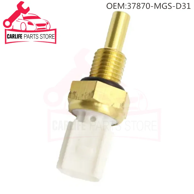 37870-MGS-D31 For Honda SXS TRX CBR CMX CRF CTX GL NC CB500 CB500X CB500F 2014-2019 Coolant Water Temperature Sensor 37870MGSD31
