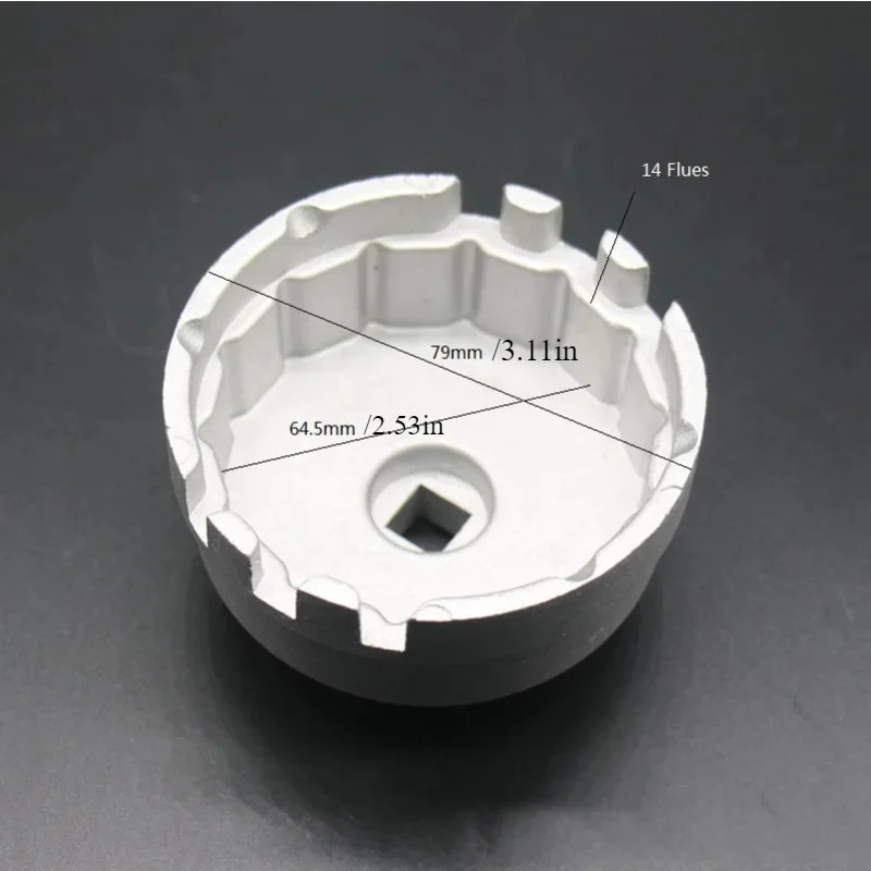 전문 알루미늄 자동차 오일 필터 렌치, 도요타 프리우스 코롤라 라브 4 렉서스 자동차 액세서리, 자동차 수리 부품