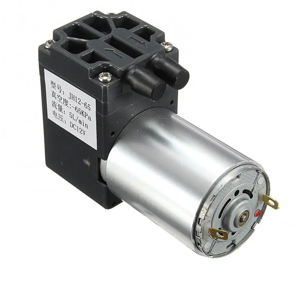 DC 12V Mini Negative Pressure Suction Vacuum Pump 5L/min 120kpa With Holder