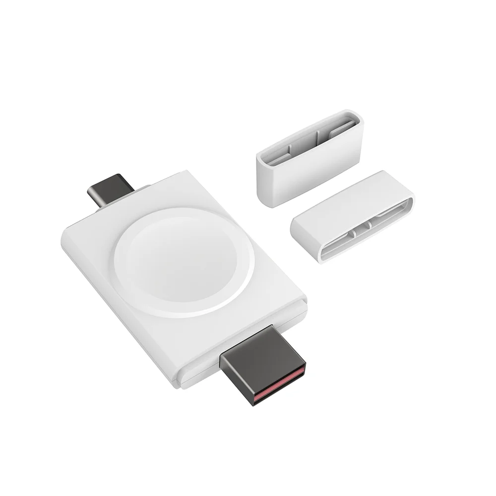 Bezprzewodowa ładowarka do zegarka 2 w 1 do Apple Watch 8 7 6 5 SE / Samsung Galaxy Watch 5 4 3 2 Stacja szybkiego ładowania Niezbędne w podróży — zdjęcie 6