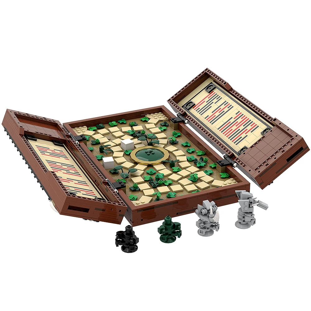 Gobricks MOC Jumanji Brettspiel Ziegel Magnetisches Schachmodell Jumanji Deluxe Spiel Baustein Spielzeug Geschenk Verbesserte Version