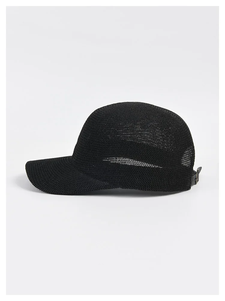 2026 Neue Sommer Atmungsaktive Stroh-Baseballkappe für Herren, Outdoor Papier-Sonnenhüte für Damen, Einfarbige Verstellbare Strandhüte im Großhandel – Detail 15