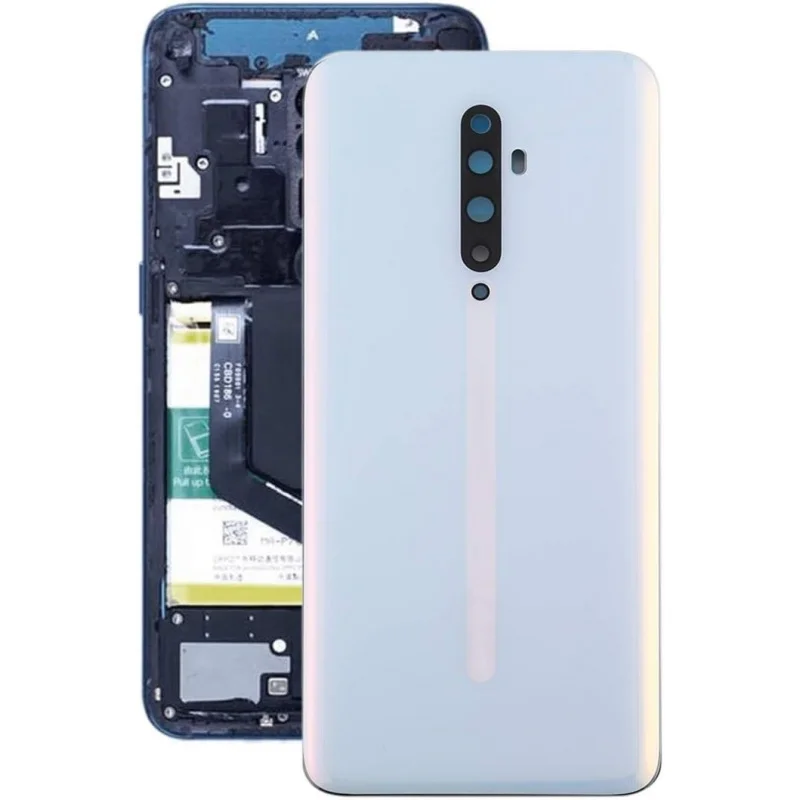 

Battery Back Cover for Oppo Reno2 Z Parts (Color : White)
