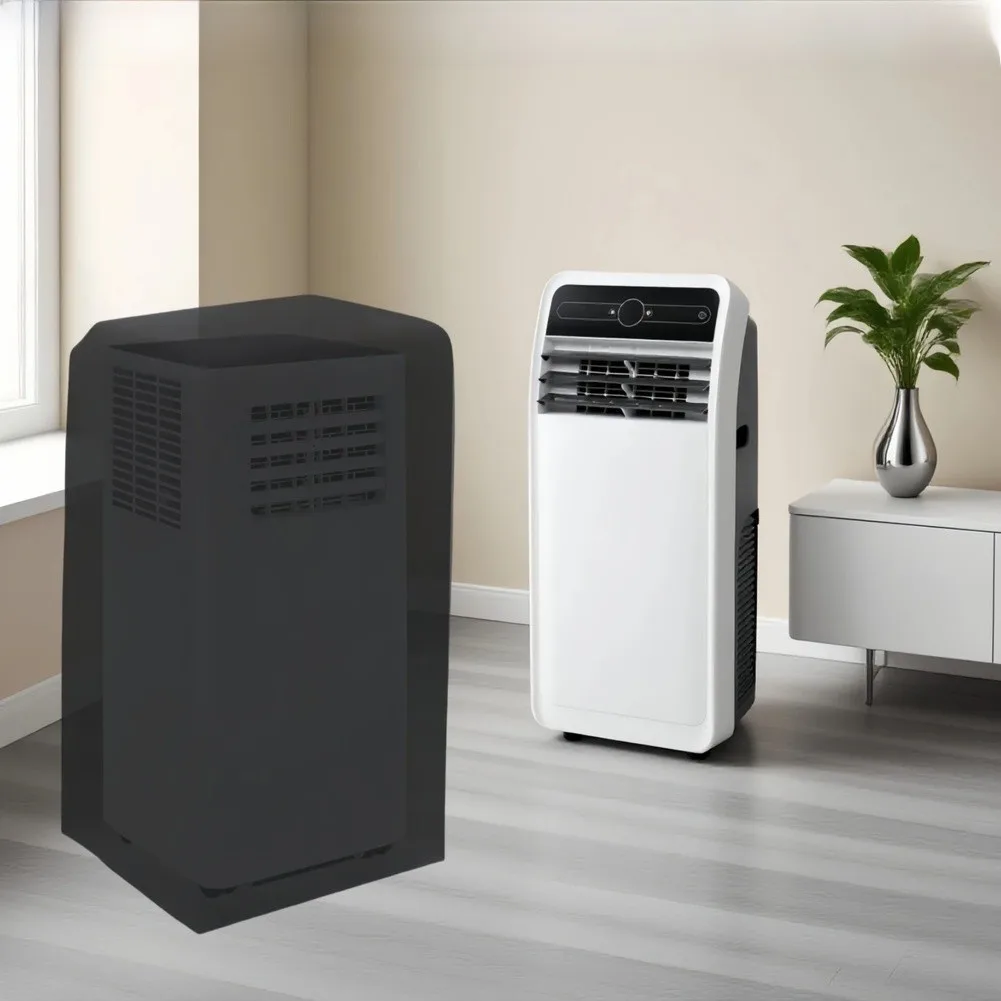 210D Oxford Cloth Dust Cover For Indoor Portable Air= Conditioner Waterproof Anti-Dust Shield= With Adjustable Strap Storage Bag