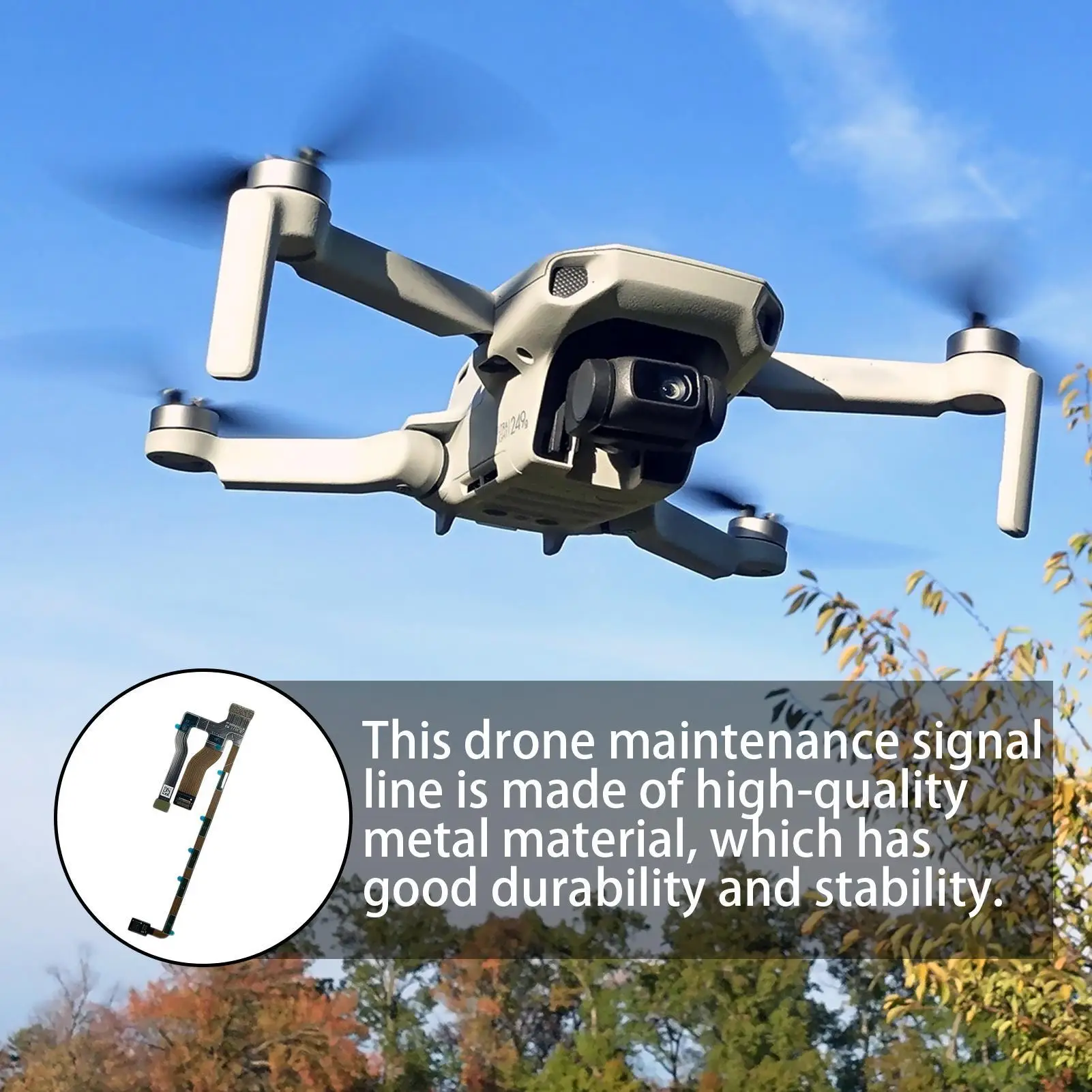 كاميرا Gimbal 3 في 1 كابل مسطح مرن ، شريط بديل ، 2 صغير ، SE أجزاء ، Mavic Mini 1 ، 2