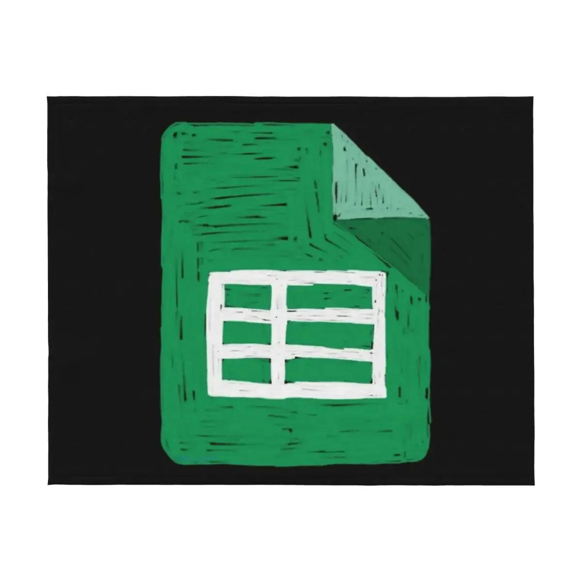 Google Sheets قلم رصاص أيقونة رمي بطانية للأطفال الفاخرة مصمم أنيمي تأثيري أنيمي البطانيات #2