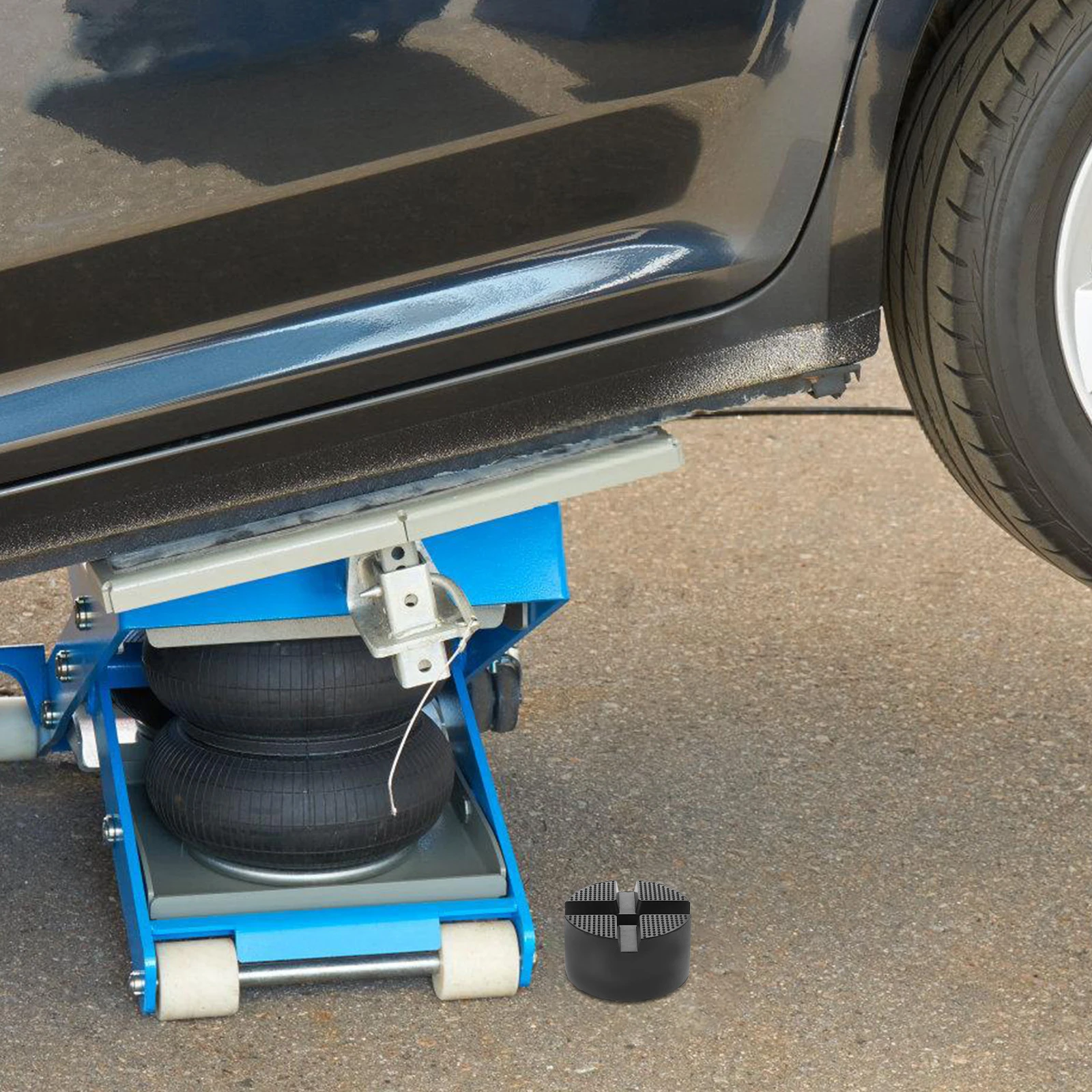 Universal Auto Jack Pads Gummi Blöcke Hebe Aufgaben Präzise Engineering Antislip Langlebig Boden Jack Zubehör Disk Pad