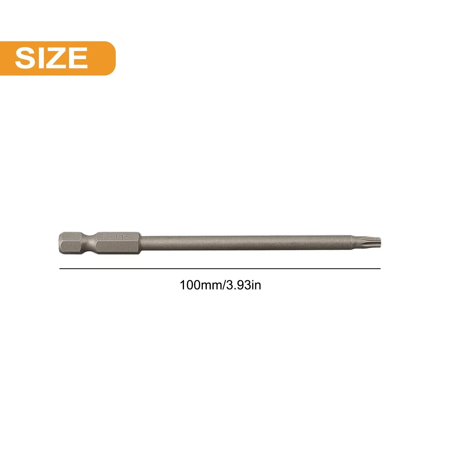 Magnetic Head Screwdriver Bit 1 Piece 6.35mm Shank Replacement Air Alloy Steel Bit Electric Hand Tool Accessory Hollow