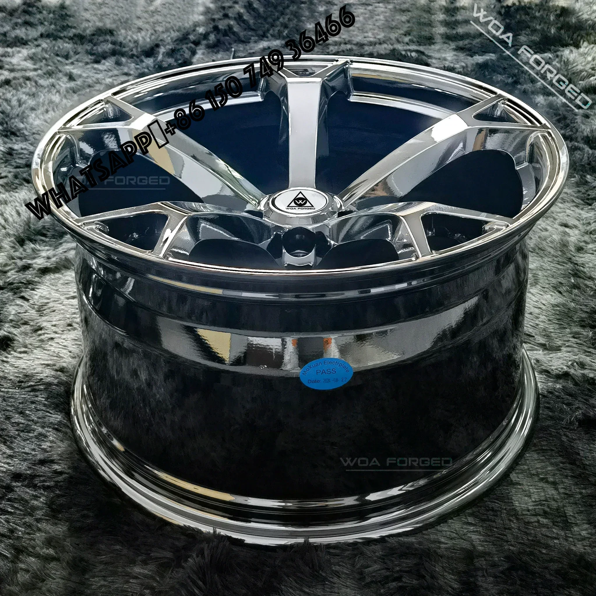 

6061-T6 For Nissan 300z 350z Infiniti Q50 Q60 G35 G37 for 370z Nis mo V1 WOAFORGED Wheels Aluminum Customized Lightweigh