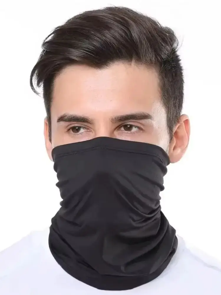 AliExpress NONE Outdoor Bandana Balaclava Buff Neck Warmer Windproof Sun Protection Face Mask for Cycling Motorcycle Fishing-Man's Scarf