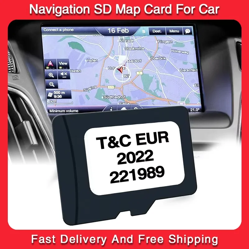 

GPS Accessories Update Map for Opel Corsa Antara Zafira 2022 Navigation System TF Card