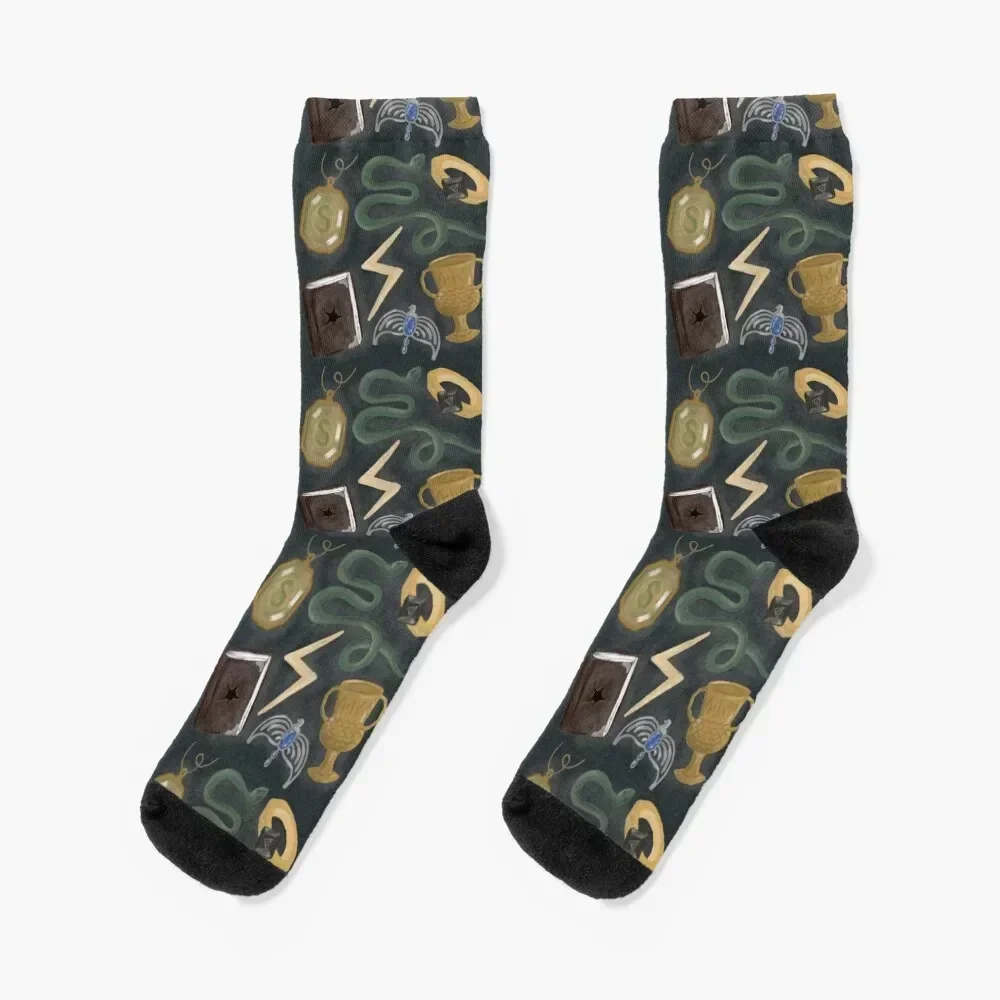 

Horcrux Socks Wholesale floor halloween hip hop Men Socks Women's