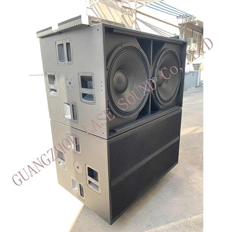 Dual 21 Inch 3000W Passive Subwoofer Big Driver High Power Bass Speaker for Stage Live Show