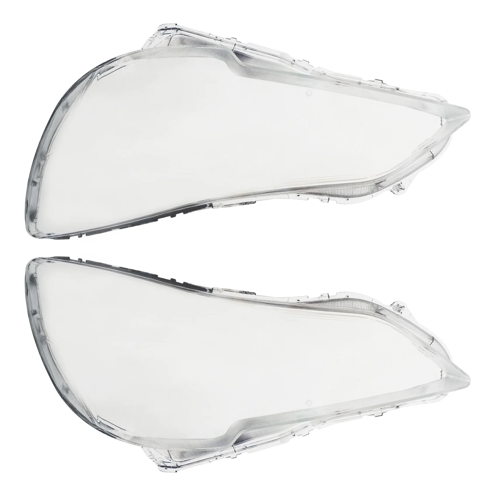 

2PCS Car Lampshade Headlight Cover Transparent Head Light Lamp Glass Shell Mask for Subaru Outback Legacy 2010-2015