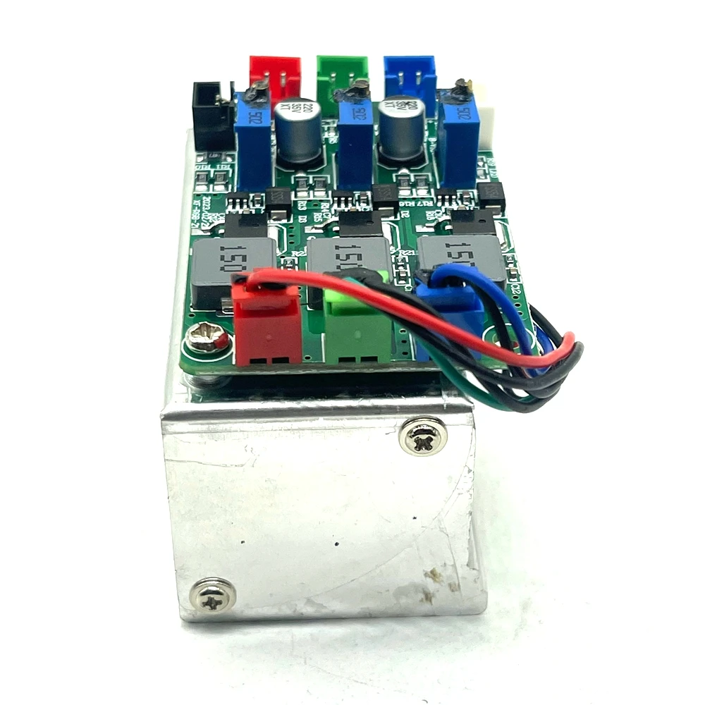 Source de lumière de scène d'animation RGB 3W, Module Laser polychrome, contrôle TTL DC12V