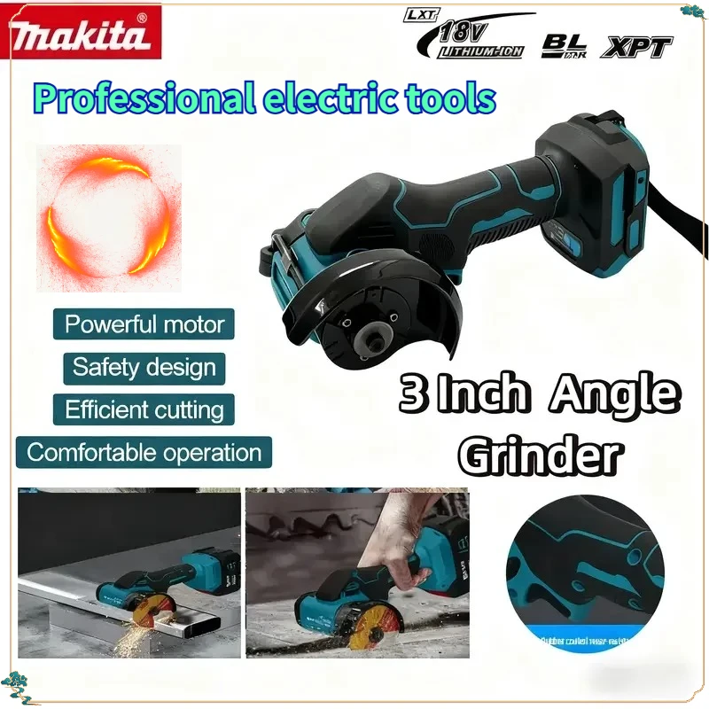 マキタ-3インチ-ミニアングルグラインダー-コードレス-アングルグラインダー-コードレス-電動カットオフツール-切断丸鋸-18v-電動工具