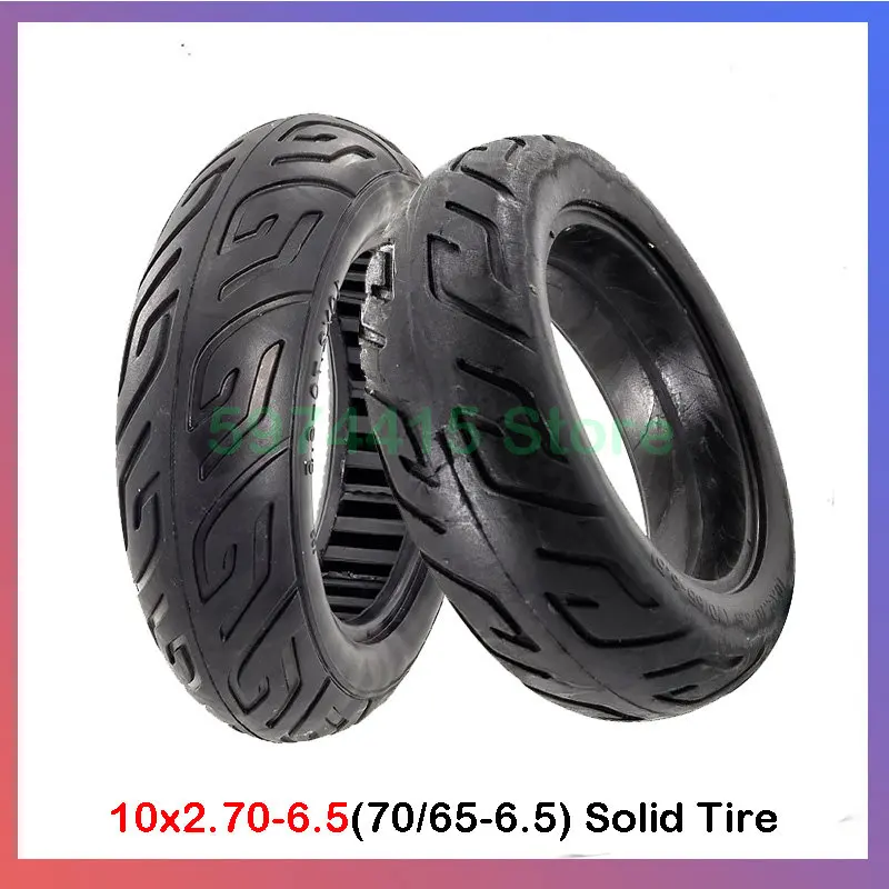 10x2.70-6.5 Solid Tire 70/65-6.5 Proof Explosion-proof Tyre Electric Scooter Balance Car Accessories