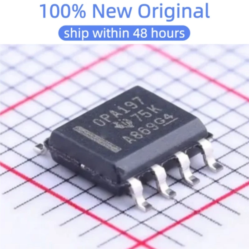 (1-10PCS)OPA197IDR OPA197ID SOIC-8 100% New original