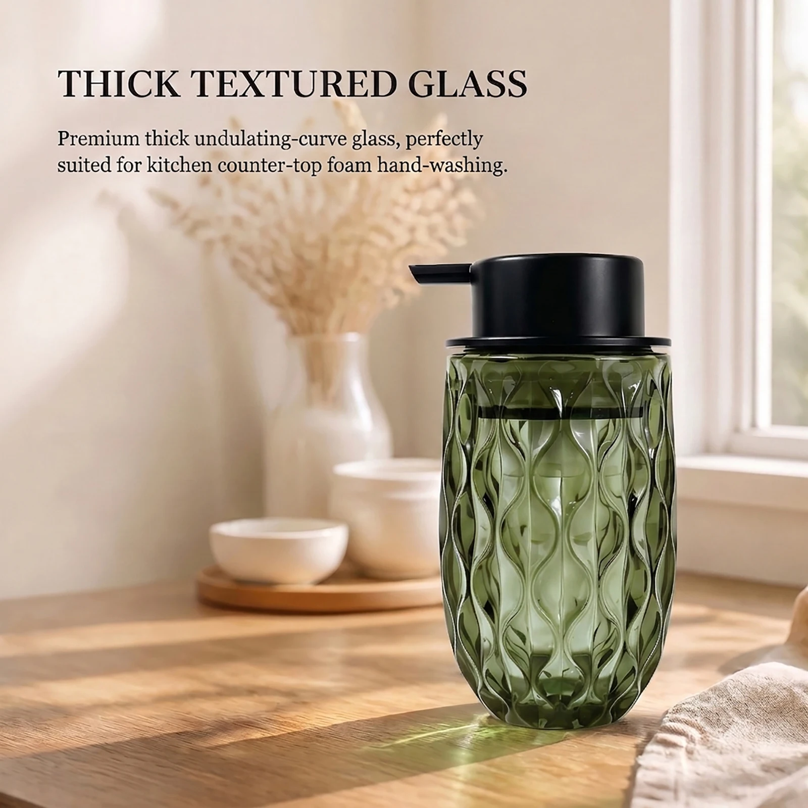 موزع صابون زجاجي لغسل اليدين م - مراجعة Glass Soap Dish وسعره