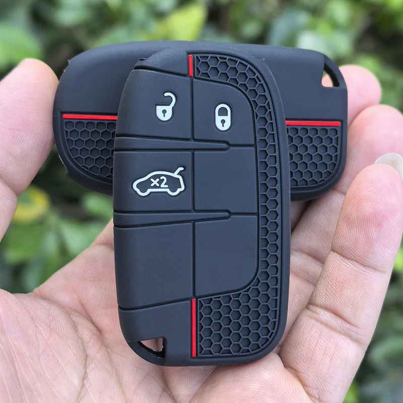 Auto-Fernbedienungs-Schlüsselhülle für Jeep Renegade Wrangler Patriot Grand Cherokee Compass Liberty WK2 KL MP BU SRT Zubehör