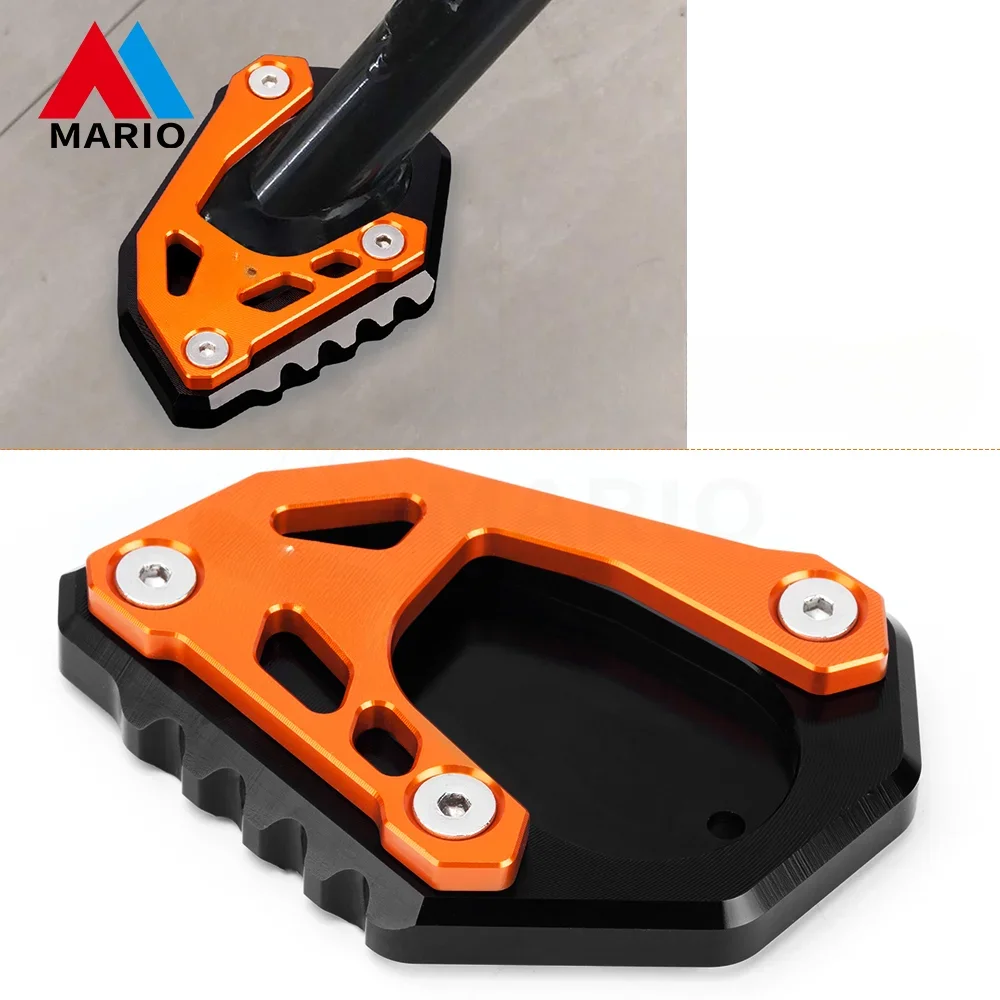 For KTM 890 ADV 890 Adventure R 2020 2021 2022 Motorcycle Accessories Kickstand Foot Side Stand Extension Pad Support Plate