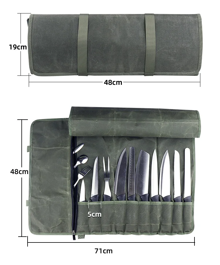 Kitchen Bar Knife Carrying Bag Portable Chef Tools Bag (no tools)