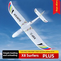 Surfrider X8 Drifter 1400mm Fixed Wing Remote Control Aeromodel Airplane Portable Foam Glider EPO Detachable Wing Children Gift