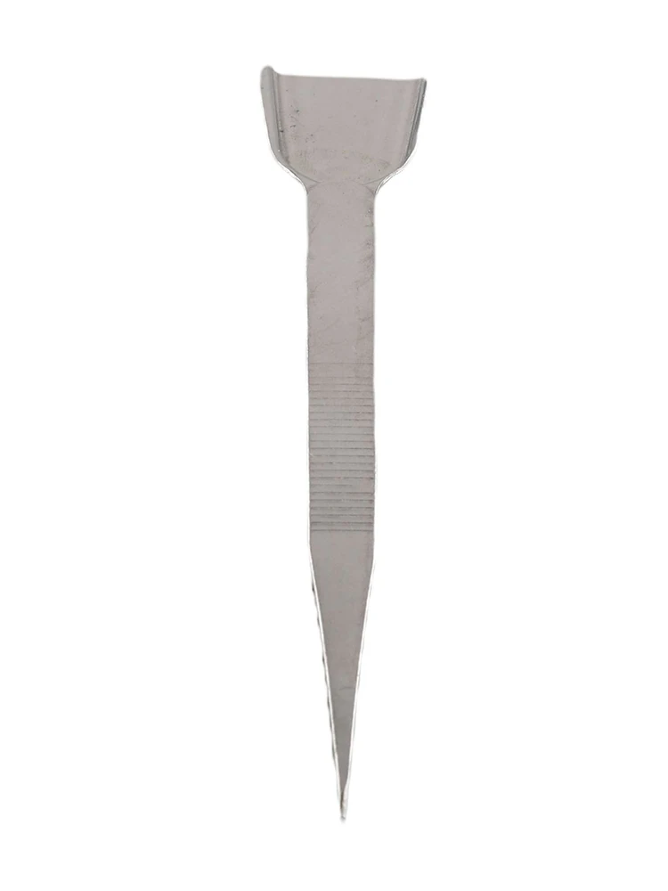 Pick-Up Tool Tweezers High Quality Stainless Steel With Scoops Shovels For Jewelry Making Slotted Gem Holder Pick-Up