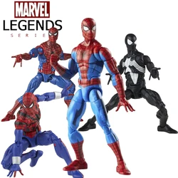 KO ML Legends Classic Spider Web Spiderman Action Figures Toy 6 Inch Spider Man Movable Statues Model Doll Collectible Gifts