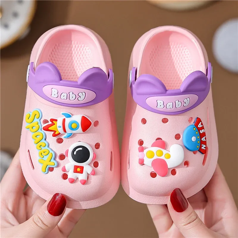 Adorable Children EVA Slippers for Boys, Soft and Lightweight Summer House Shoes Slippers Kids