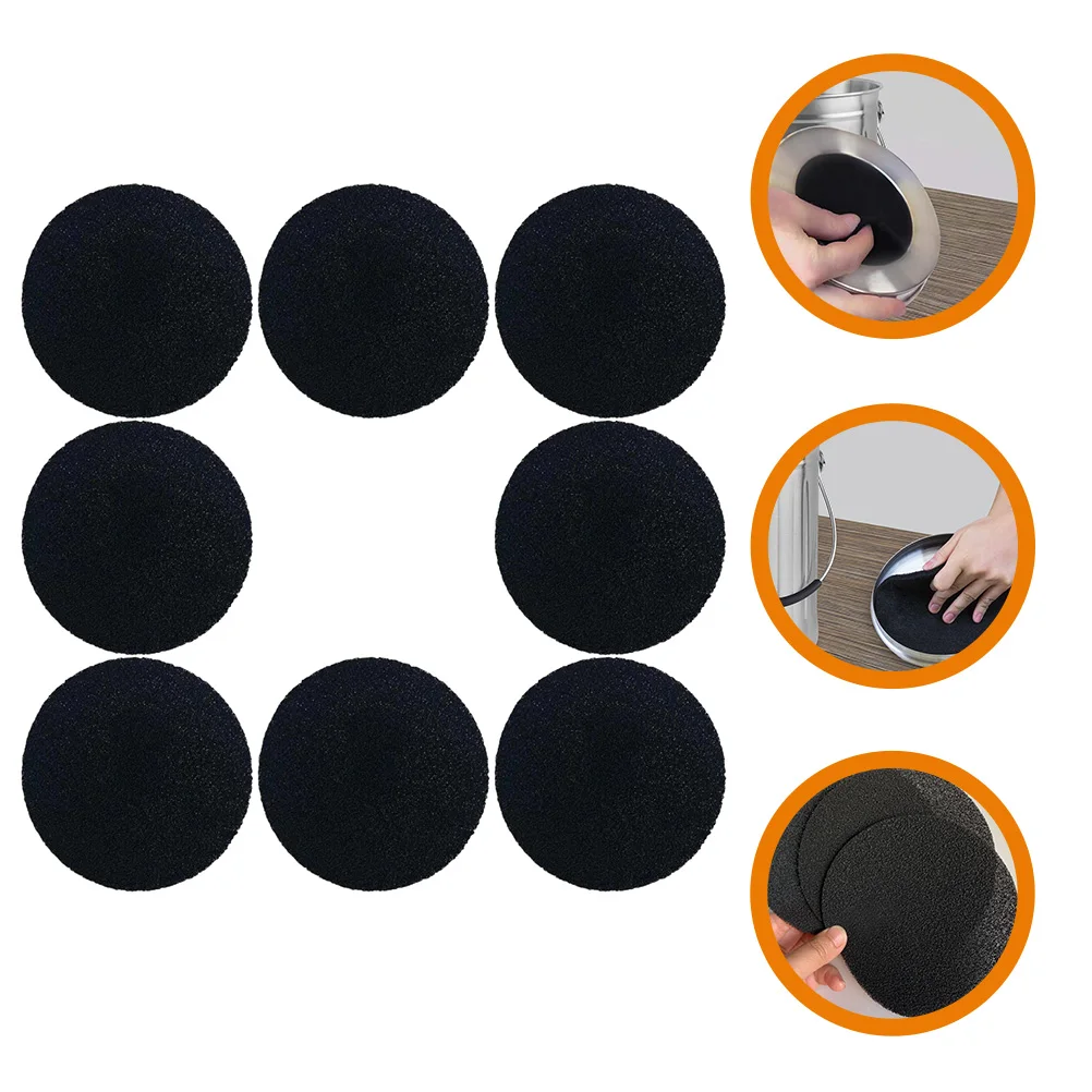 

8pcs 16cm Deodorizing Filter Sponge Sheets Trash Can Garbage Bin Odor Home Kitchen Bathroom Small Spaces Cleaner