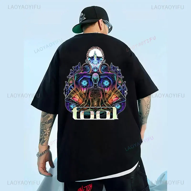 Camiseta Vintage de la Banda Rock Tool Lateralus, Heavy Metal, para Hombre y Mujer, Ropa de Algodón con Diseño Divertido, Talla Grande