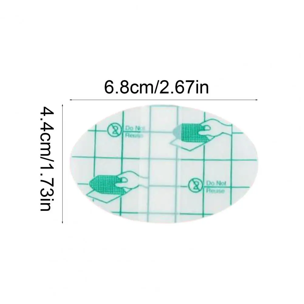Heel Cushions Heel Post Protectors Heel Anti-wear Stickers Waterproof Transparent Foot Care Pads Self-adhesive for Sweat-proof