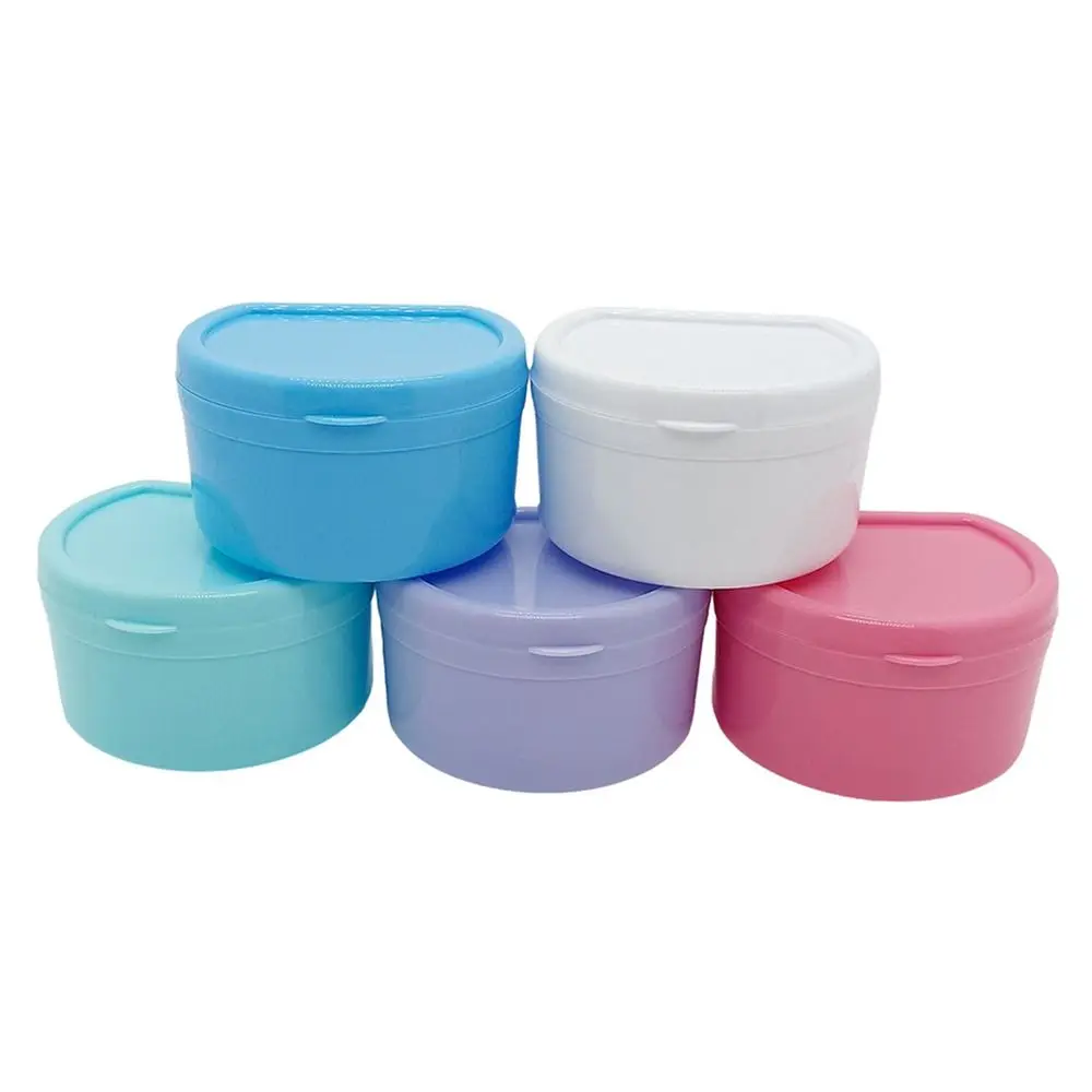 Teeth Container Plastic Retainer Case Portable Multiple Colors Braces Orthodontic Case Dental Retainer Box Women Men