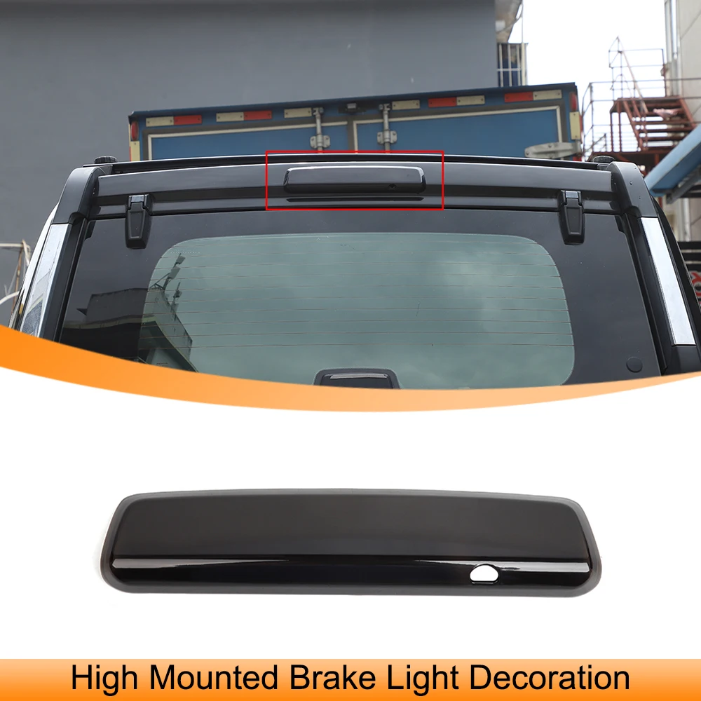 Car High Mount Brake Light Decoration Stop Lamp Cover Trim per Jeep Grand Commander 2006 2007 2008 2009 2010 accessorio esterno