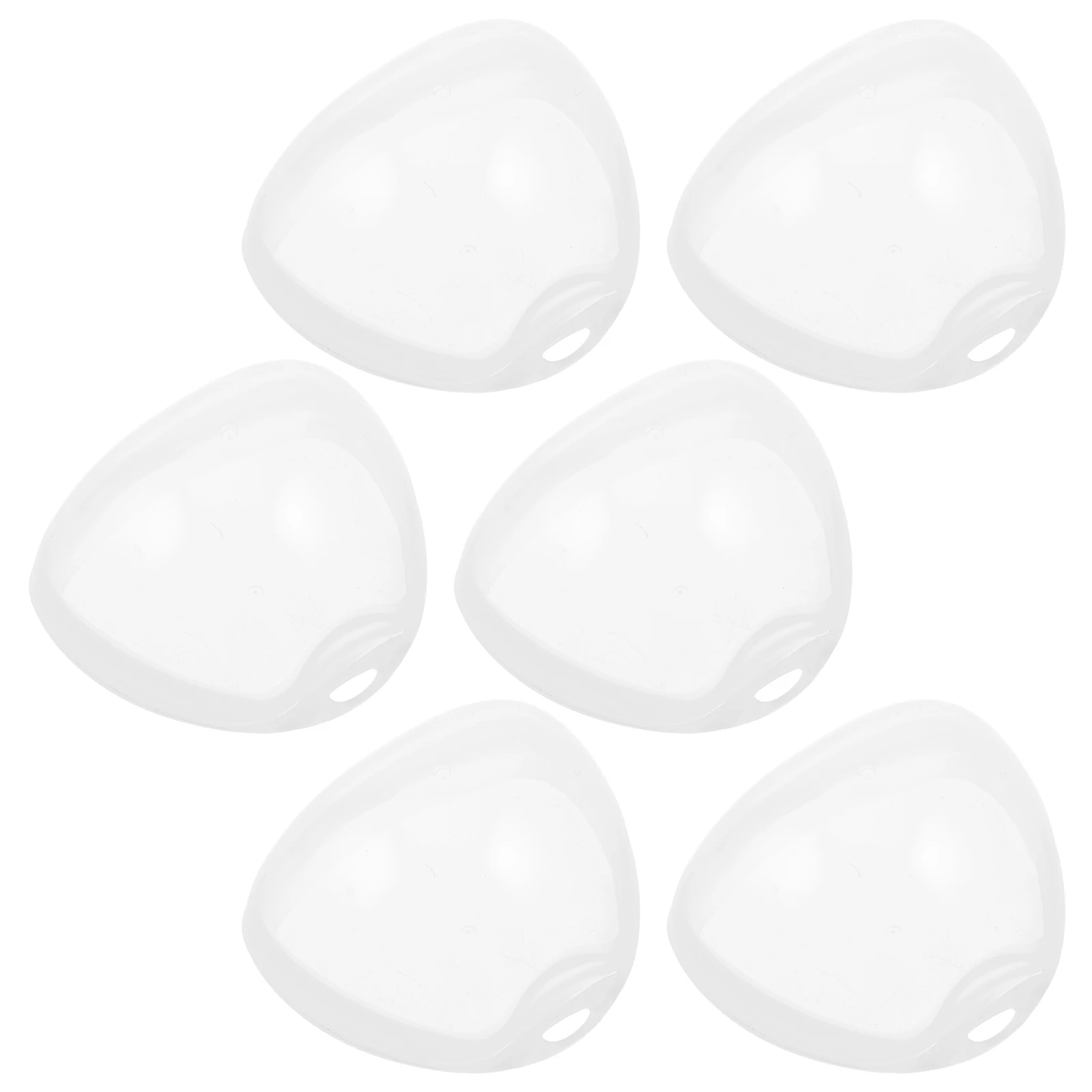 

6pcs Pacifier Storage Box Multipurpose Newborn Plastic Container Triangle Dustproof Portable Baby Feeding Travel Home Use