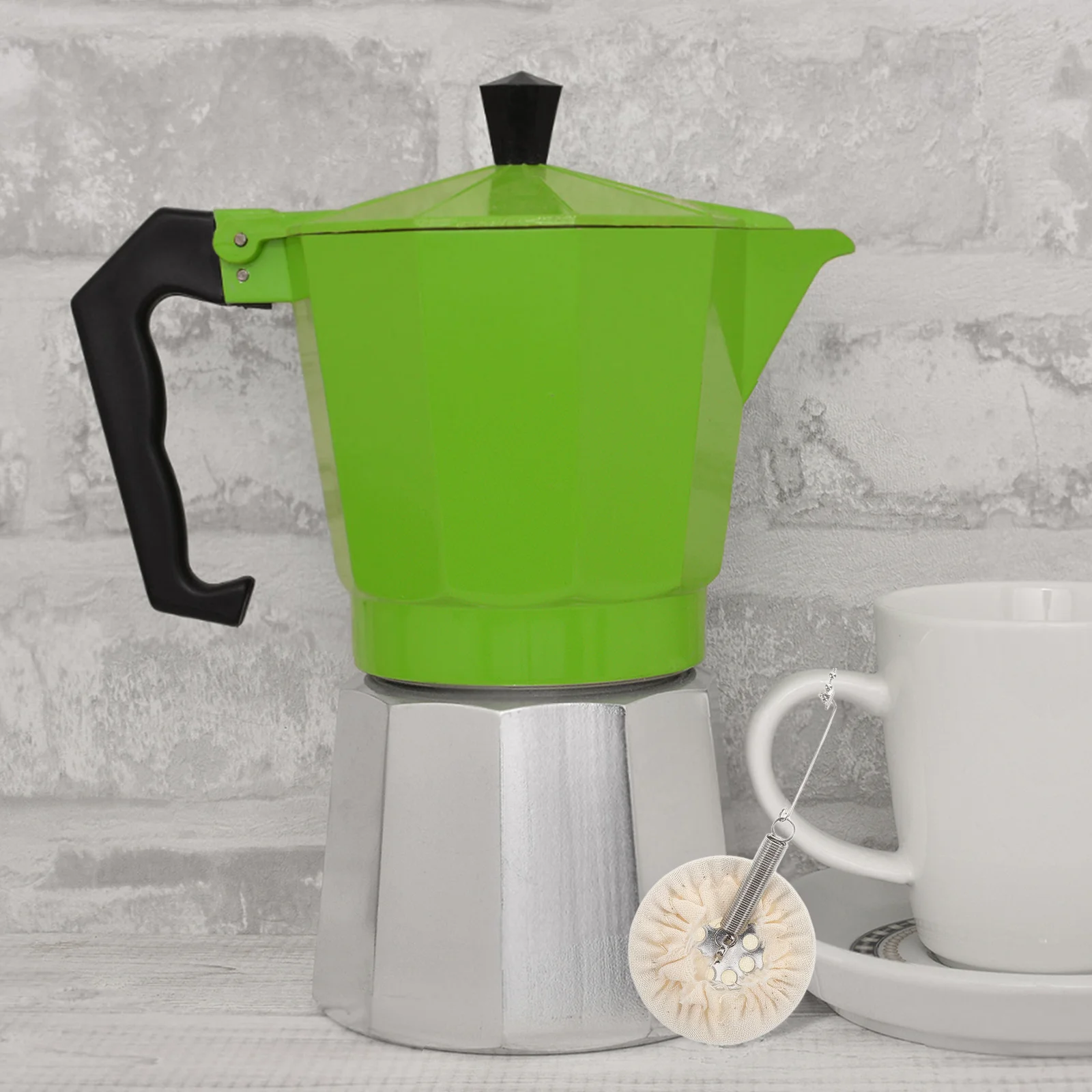 

1 set Coffee Metal Cloth Filter Reusable High Efficiency Filtration For Coffee Makers Drip Brew Filter Portable Lightweight Mesh
