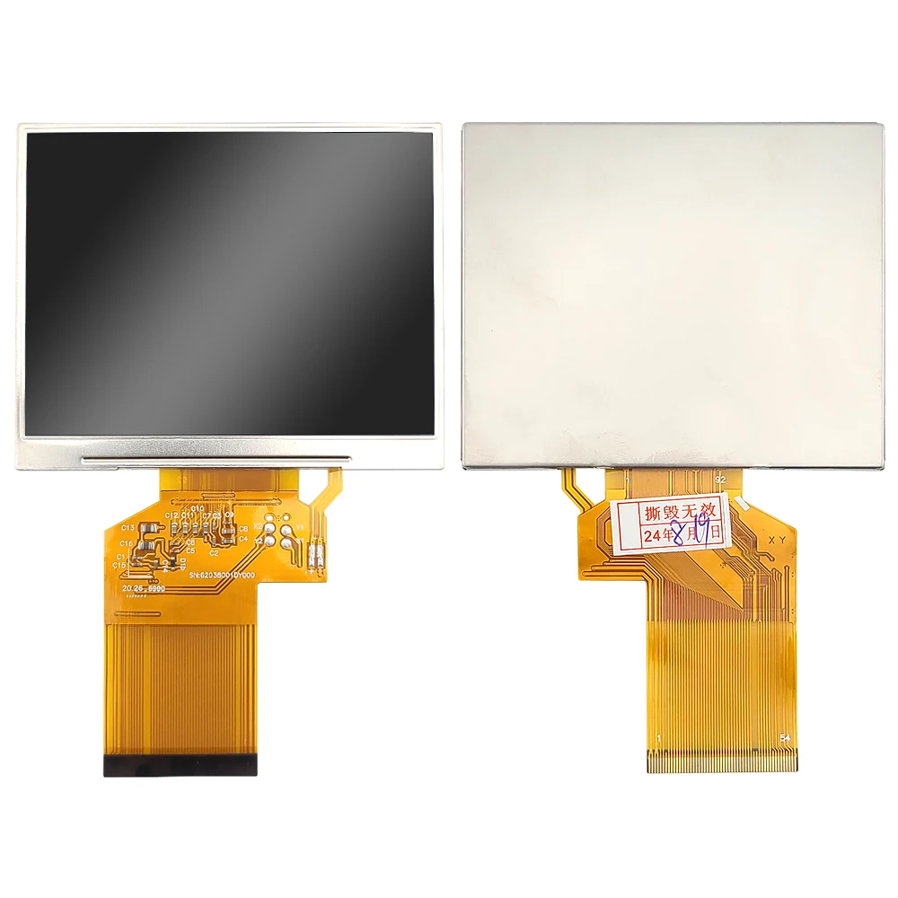 3.5 Inch TFT LCD Display Module RGB 320*240 LQ035NC111 121 211 LCD Screen for GPS Camcorder 54Pin 0.5MM Plug In Interface