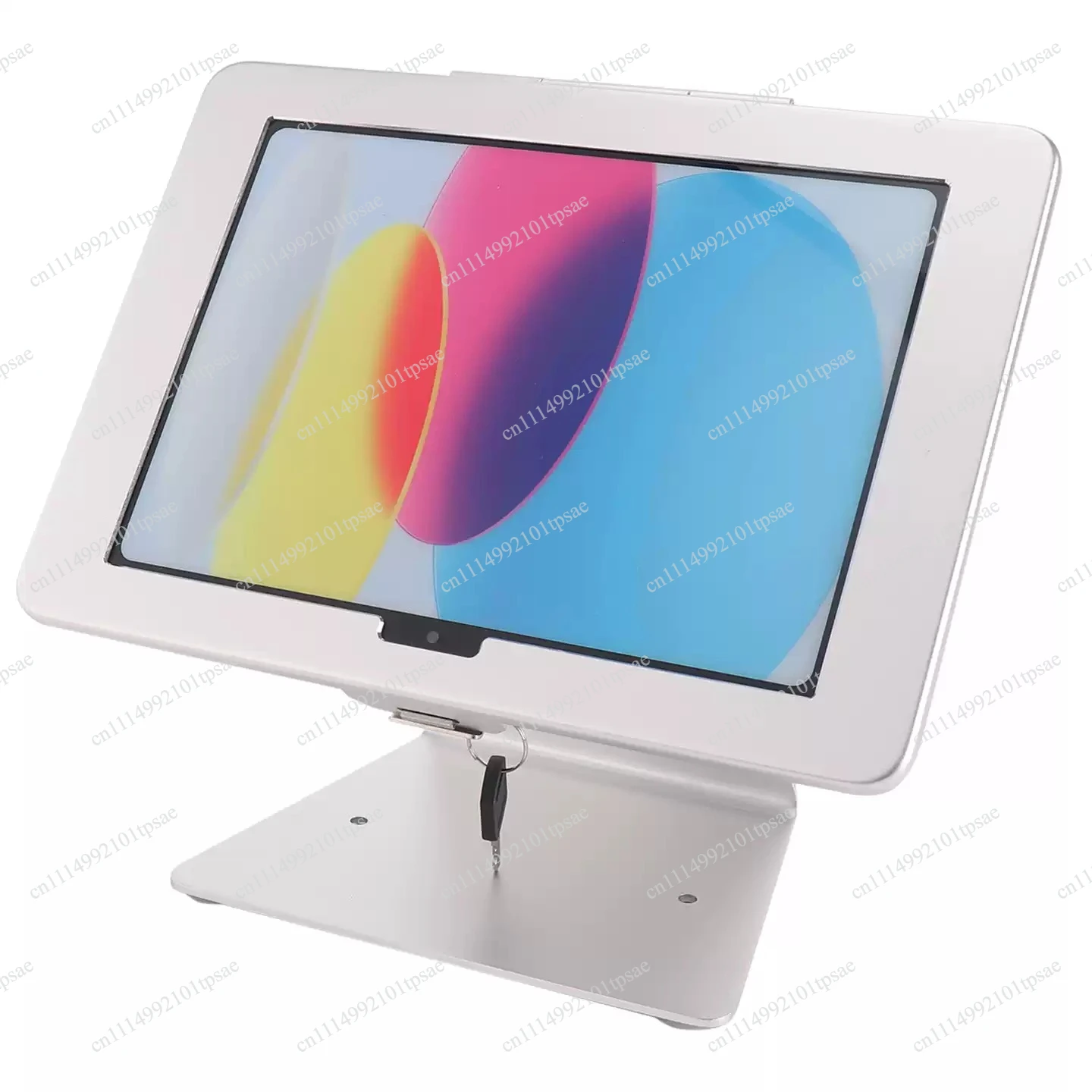 Suitable for 10.9-inch tablet desktop stand, metal shell stand, tablet computer lock stand, supporting full angle movement