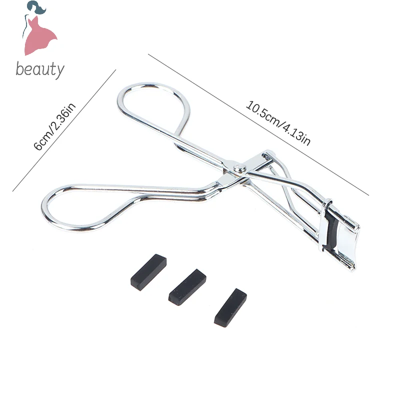 Piegaciglia professionale in acciaio inossidabile Mini ciglia parziali Clip arricciacapelli ciglia strumenti cosmetici per il trucco accessori