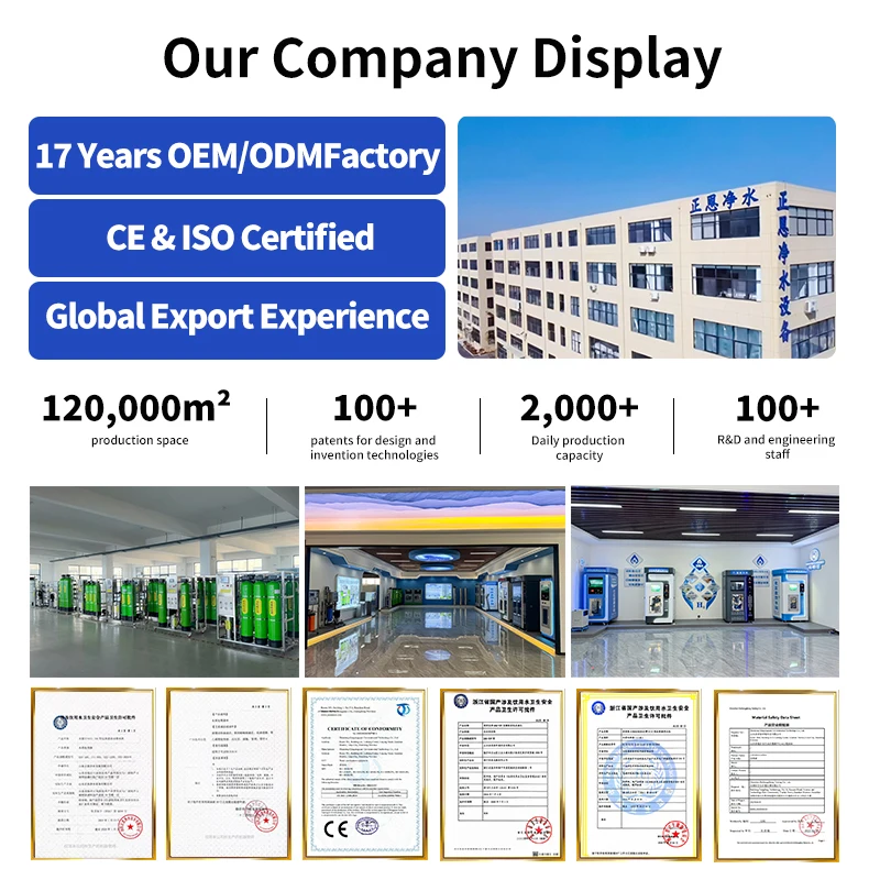 Commercial  Making Machine with RO Water Treatment and Automatic Bottle Packaging Line