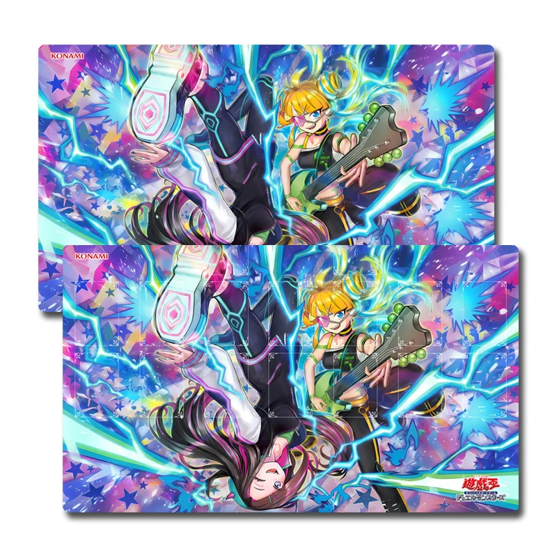 

Yugioh Companions! Play Mat Yu-Gi-Oh! TCG OCG Trading Card Games Mat Duel Plate Rubber Card Mat Mouse Pad