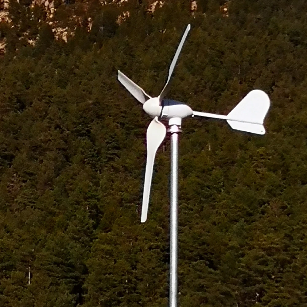 Intelligent control of ultra-low wind speed Horizontal 10000W Wind Energy Turbine  12V 24V 48V With MPPT Hybrid Controller